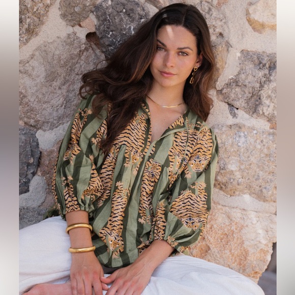 NEW Meera Blouse - Tigress Vine - Picture 2 of 6